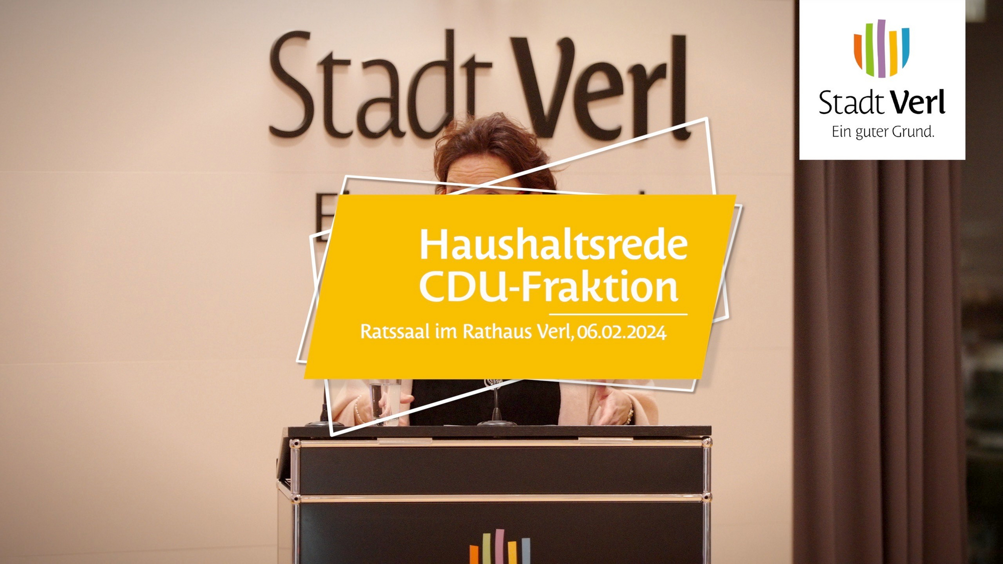 Haushaltsrede CDU-Fraktion 2024