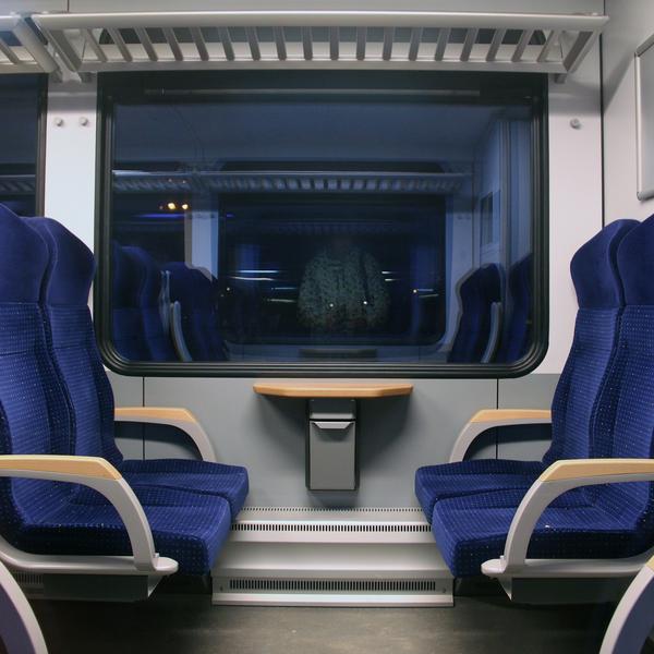 Zug Sitzplätze