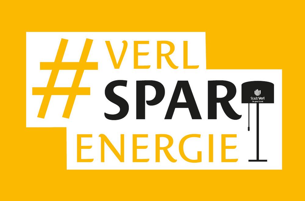 Logo "Verl spart Energie"