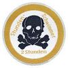 Totenkopf-Schwimmabzeichen Gold