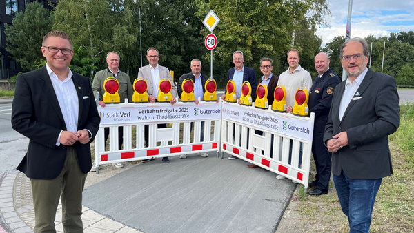 Gruppenbild zur Freigabe