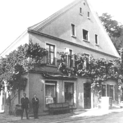 Das Haus Maasjost um 1920