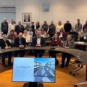 Gruppenbild im Ratssaal