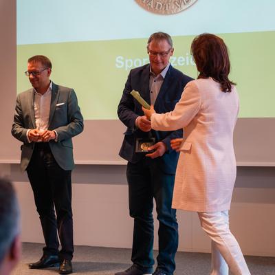 Ehrung für Klaus Bäumker