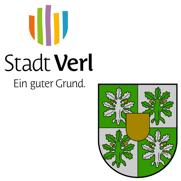 Logo und Wappen der Stadt Verl