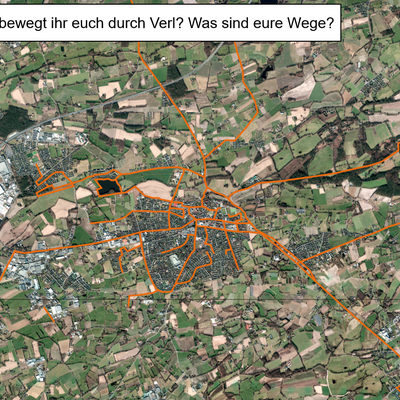 Wie bewegt ihr euch durch Verl? Was sind eure Wege?