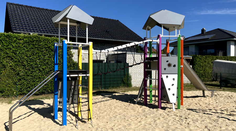 Blick auf Kombi-Spielanlage