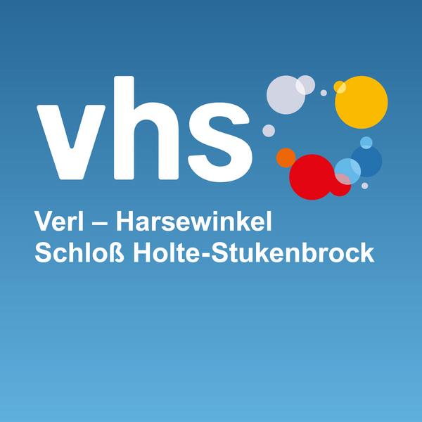 Logo VHS Verl-Harsewinkel-Schloß Holte-Stukenbrock