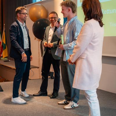 Ehrung für Tristan Siggemann