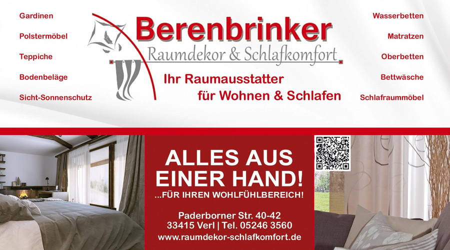 Berenbrinker Raumdekor & Schlafkomfort