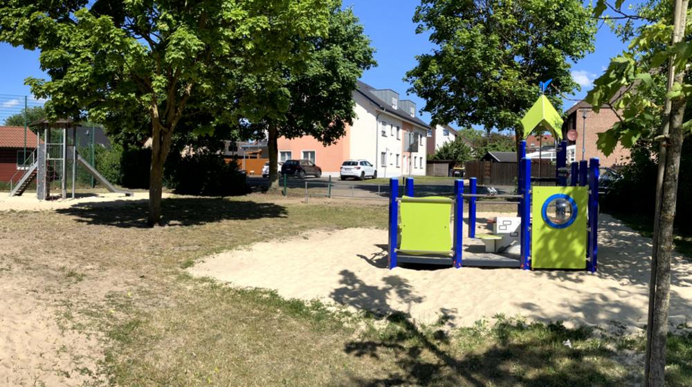 Blick auf Kombi-Spielanlage