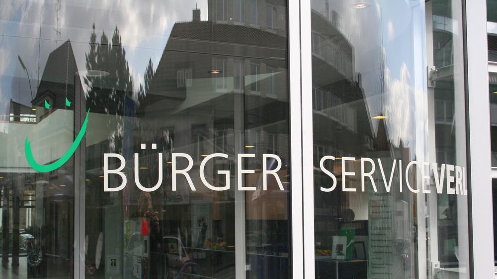 Eingang Bürgerservice Eingang Bürgerservice