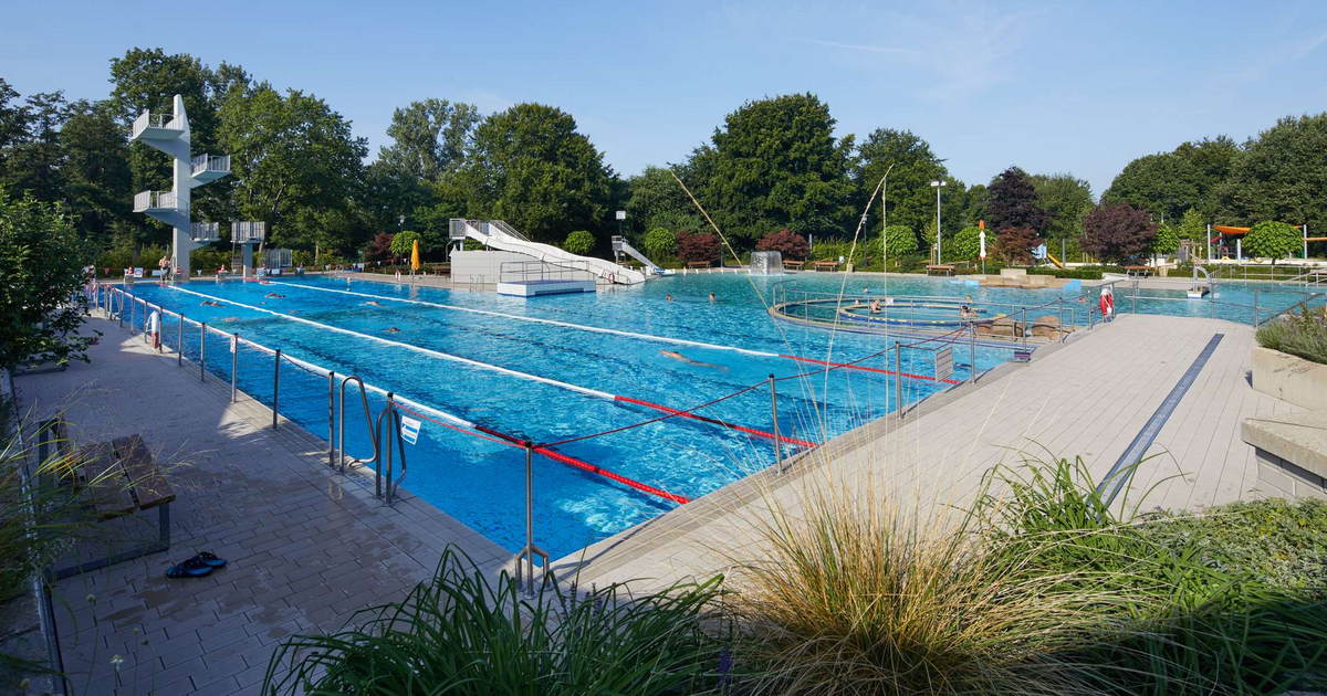 Zwembad Freibad Verl