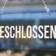 Schild "Geschlossen"