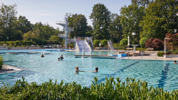 Blick ins Freibad Blick ins Freibad