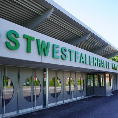 Ostwestfalenhalle Kaunitz Eingang Ostwestfalenhalle Kaunitz Eingang