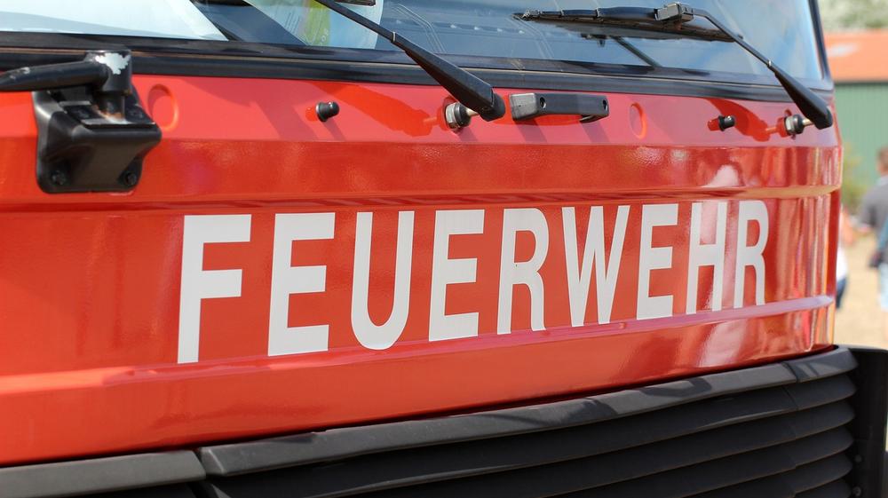 Front eines Feuerwehrfahrzeugs