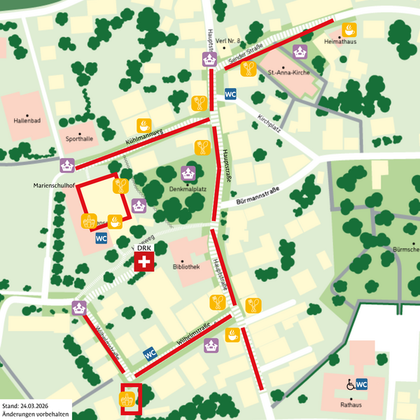 Übersicht Veranstaltungsgelände Übersicht Veranstaltungsgelände